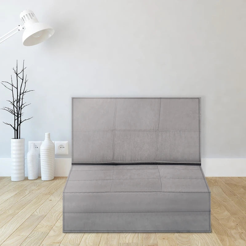 Fauteuil-lit pliable avec dossier réglable