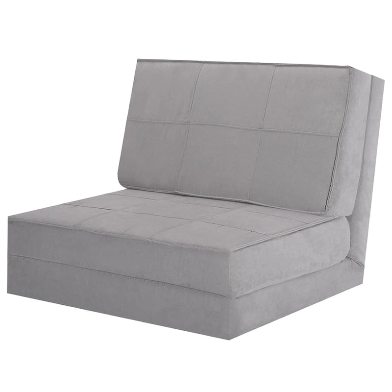 Fauteuil-lit pliable avec dossier réglable