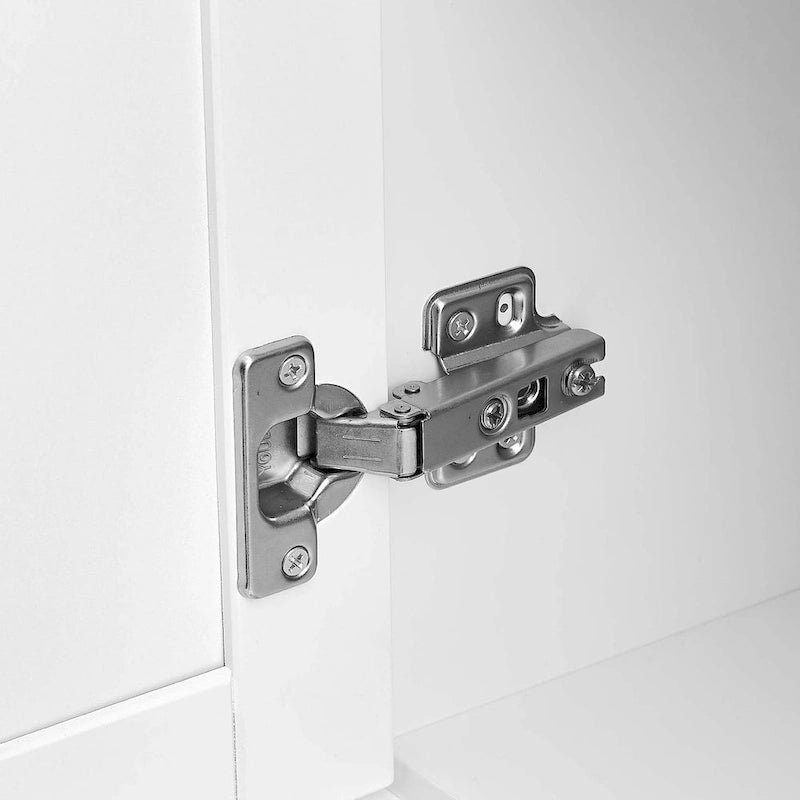 Meuble de rangement haut avec 3 tiroirs, étagère réglable et portes d'armoire